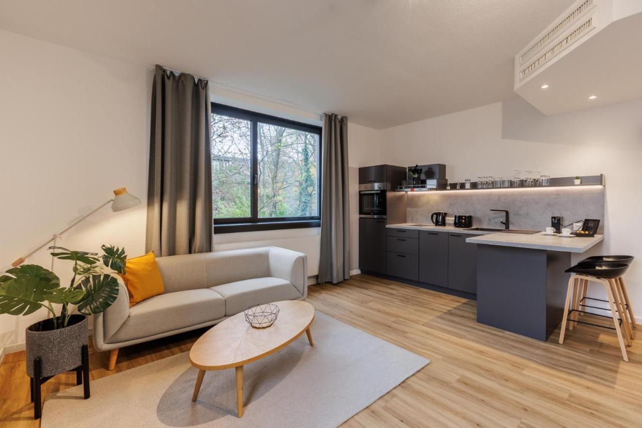 Glueck Auf Appartements Dueppelstrasse Ομπερχάουζεν Εξωτερικό φωτογραφία